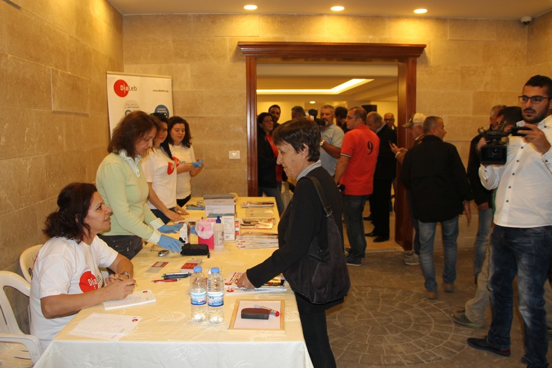 Dialeb Half Way Through The Run and Awareness Campaign